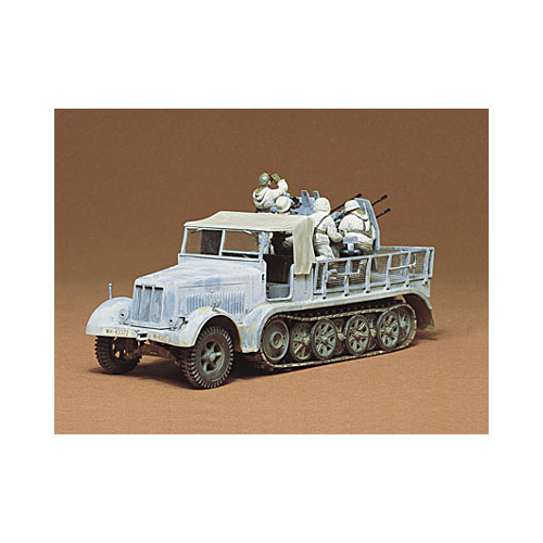 タミヤ 1/35 ドイツ 8トンハーフトラック 4連高射砲