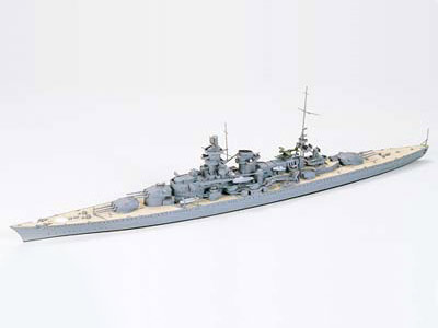 タミヤ 1/700 ドイツ巡洋戦艦 シャルンホルスト