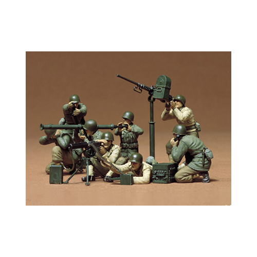 タミヤ 1/35 アメリカ歩兵 機関銃チームセット
