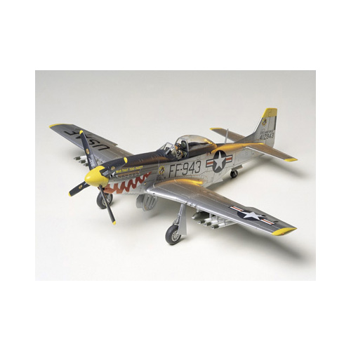 タミヤ 1/48 ノースアメリカン F-51D マスタング (朝鮮戦争仕様)