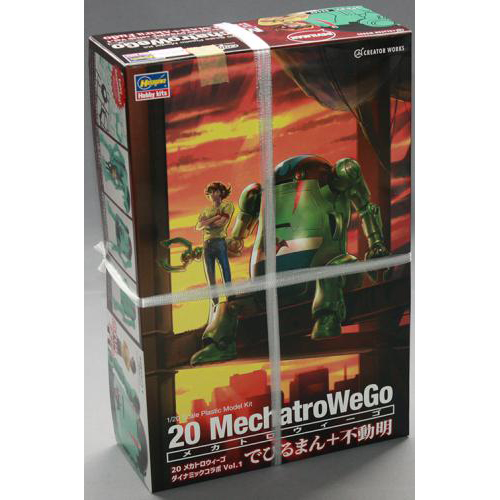 ハセガワ 1/20 メカトロウィーゴ ダイナミックコラボ Vol.1 “でびるまん”+不動明