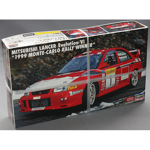ハセガワ 1/24 三菱 ランサー エボリューション VI `1999 モンテカルロ ラリー ウィナー`