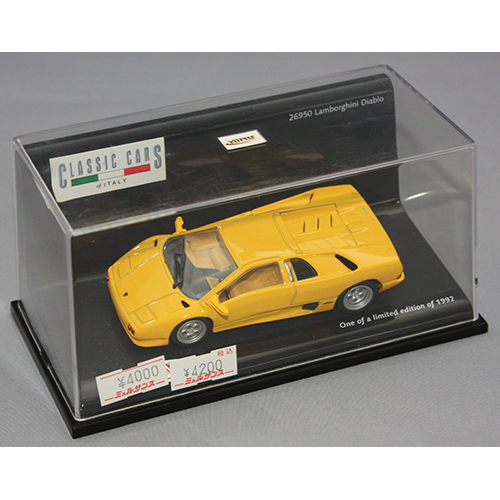 ビテス 1/43 ランボルギーニ ディアブロ イエロー