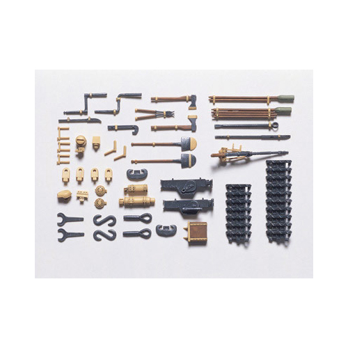 タミヤ 1/35 ドイツIV号戦車 車外装備品セット