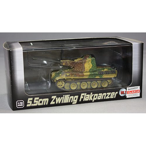 アルティメットアーマー　1/72 WW.II ドイツ軍 5.5cm連装機関砲Flak38 搭載 パンター対空戦車 西部戦線