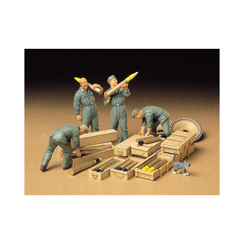 タミヤ 1/35 ドイツ戦車兵 砲弾搭載セット
