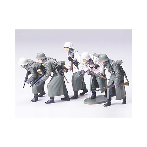 タミヤ 1/35 ドイツ冬季装備歩兵 進撃セット