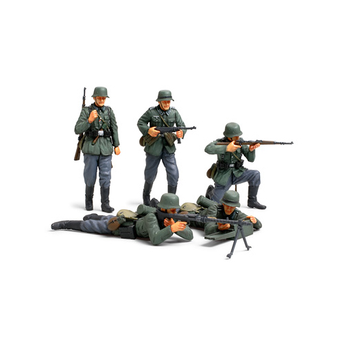 タミヤ 1/35 ドイツ歩兵セット(フランス戦線)