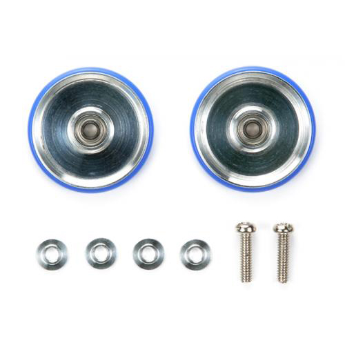 タミヤ 19mmプラリング付 アルミベアリングローラー (ディッシュタイプ)