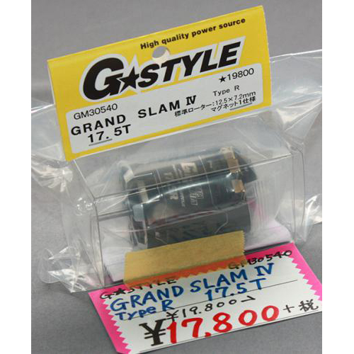 Gスタイル GM30540 GRANDSLAM IV TypeR【17.5T/φ12.5/マグネット1仕様】