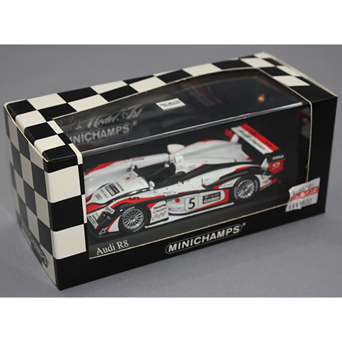 ミニチャンプス 1/43 Audi R8 Le Mans 24h 2004 Winners