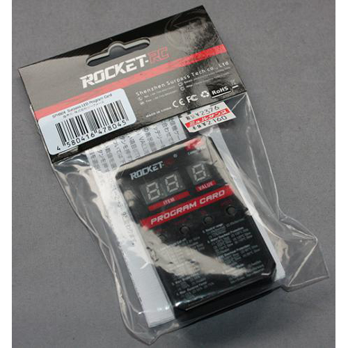 G-FORCE Surpass LED Program Card