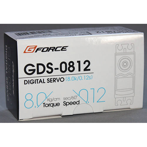G-FORCE G0990 GDS-0812 Digital Servo (8.0kg/0.12sec)