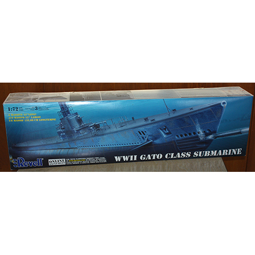 レベル 1/72　ガトー級潜水艦