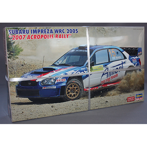 ハセガワ 1/24 スバル インプレッサ WRC 2005 2007 アクロポリス ラリー