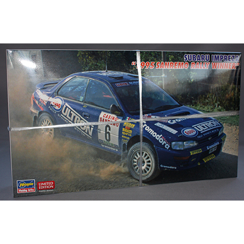 ハセガワ 1/24 スバル インプレッサ `1995 サンレモ ラリー ウィナー`