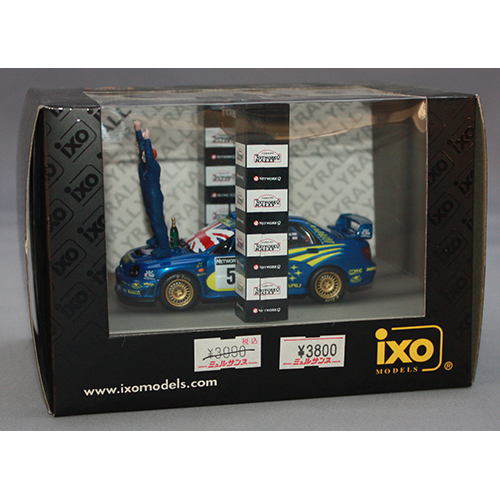 ixo 1/43 SUBARU WRC #5 WORLD CHAMPION 2001