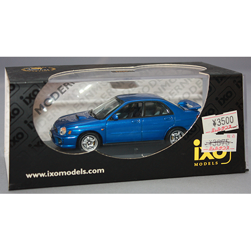 ixo 1/43 SUBARU Impreza WRC Met Blue