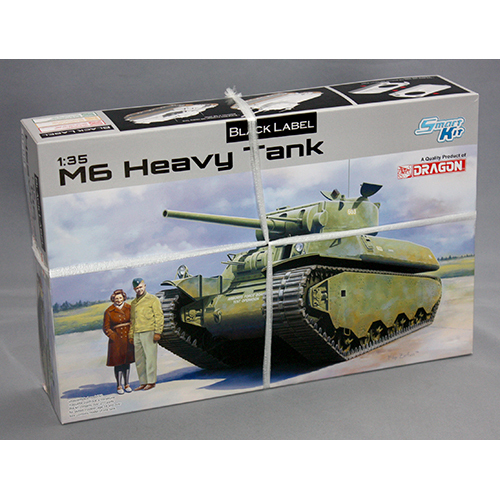 ドラゴン 1/35 アメリカ M6 重戦車 (鋳造車体) BL6798