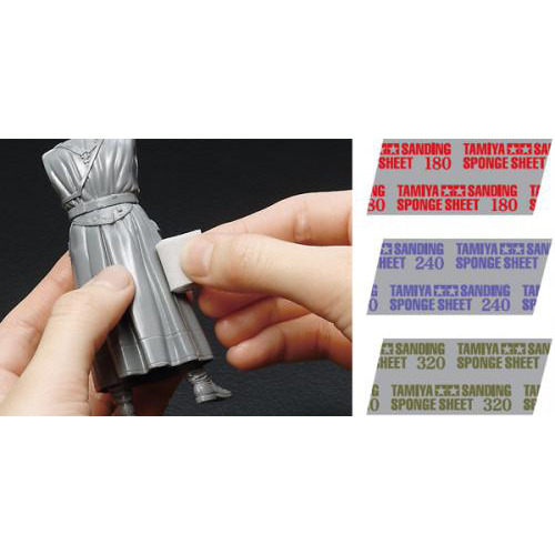 タミヤ 研磨スポンジシート 320