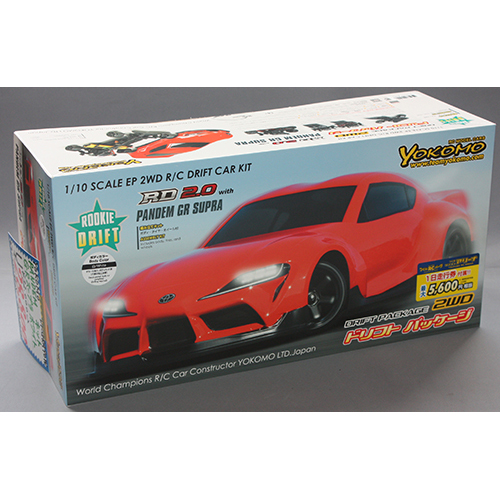 YOKOMO DP-GRA90W PANDEM GRA90スープラ (ホワイト) ボディ付き RD2.0 組み立てキット