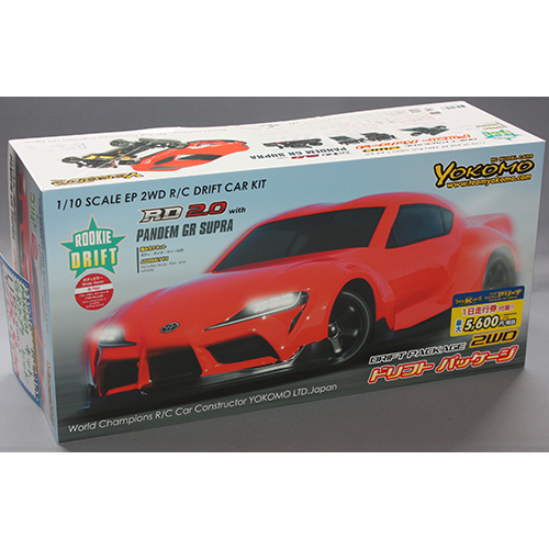 YOKOMO DP-GRA90R PANDEM GRA90スープラ (レッド) ボディ付き RD2.0 組み立てキット