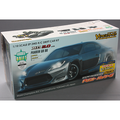 YOKOMO DP-GR86W PANDEM GR86 (ホワイト) ボディ付き RD2.0 組み立てキット