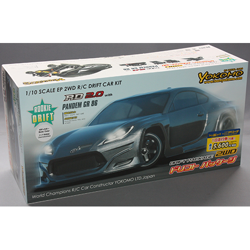 YOKOMO DP-GR86 PANDEM GR86 (クリア) ボディ付き RD2.0 組み立てキット