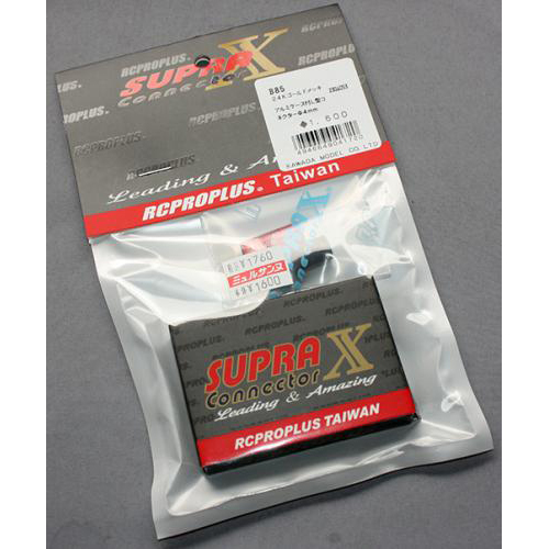 KAWADA B85 アルミケース付L型コネクターΦ4mm