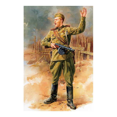 タミヤ 1/16 WWII ロシア野戦指揮官