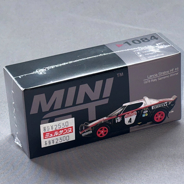 TSM 1/64 ランチア ストラトス HF ラリー・サンレモ 1978 優勝車 #4