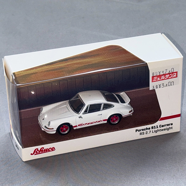 Tarmac Works 1/64 Porsche 911 Carrera RS 2.7 Lightweight White/Red