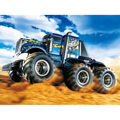 タミヤ 1/18 電動RCカーシリーズ No.646   コングヘッド6×6(G6-01シャーシ)