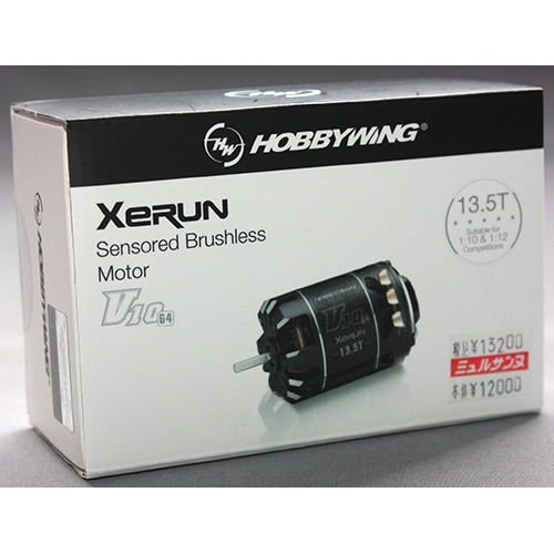 ホビーウイング HW30401140 XERUN-V10 G4 ブラシレスモーター 13.5T