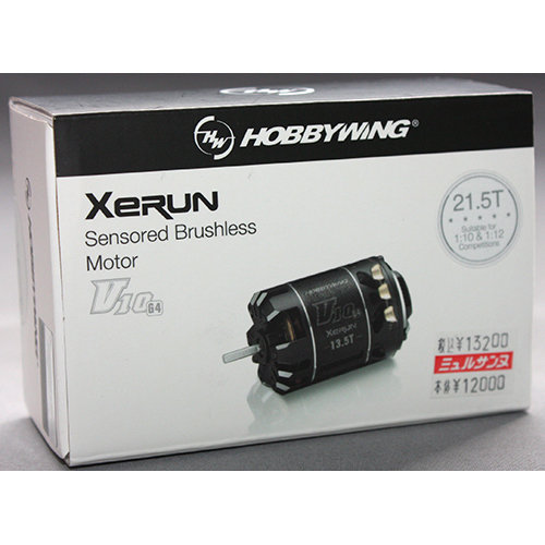 ホビーウイング HW30401142 XERUN-V10 G4 ブラシレスモーター 21.5T