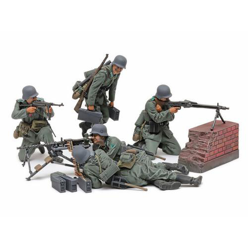 タミヤ 1/35 ドイツ機関銃チーム (大戦中期)