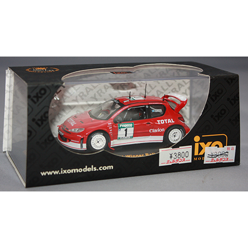 ixo 1/43 Peugeot 206 WRC #1 Winner New Zealand 2003