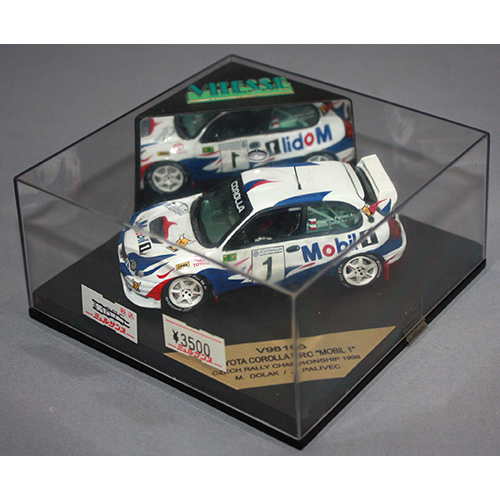 ONYX 1/43 TOYOTA COROLLA WRC MOBIL 1 Czech Rally Championship 1998
