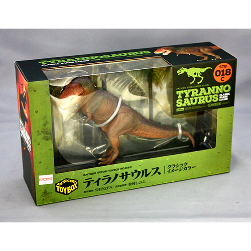海洋堂 ソフビトイボックス 018C ティラノサウルス