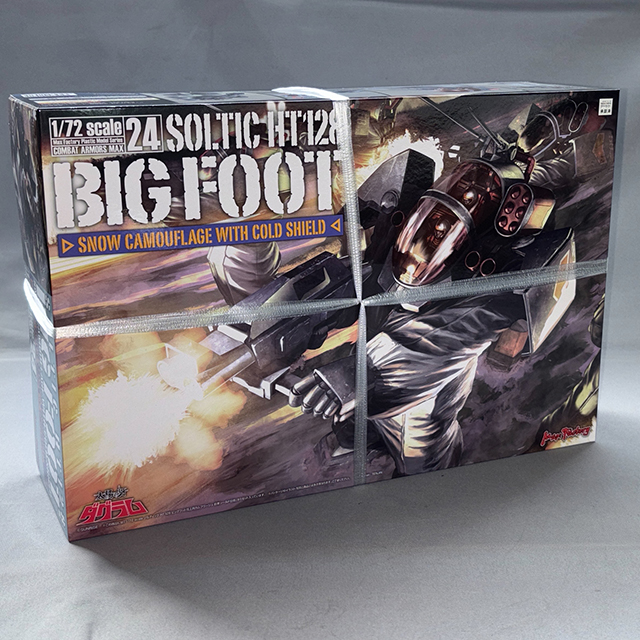 マックスファクトリー 1/72 ソルティック HT128 ビッグフット 雪上用カムフラージュ 防寒シールド仕様