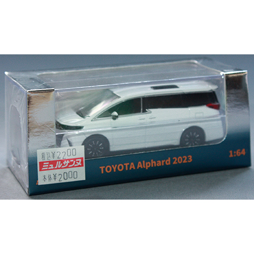Die Cast Team 1/64 Toyota Alphard 2024 (RHD) ホワイト
