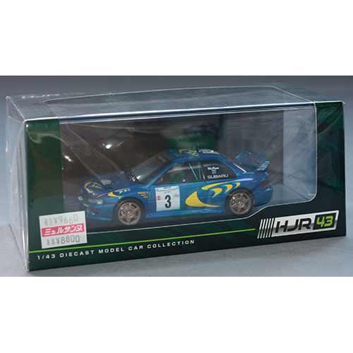 ホビージャパン 1/43 スバル インプレッサ ツール・ド・コルス 1997 #3