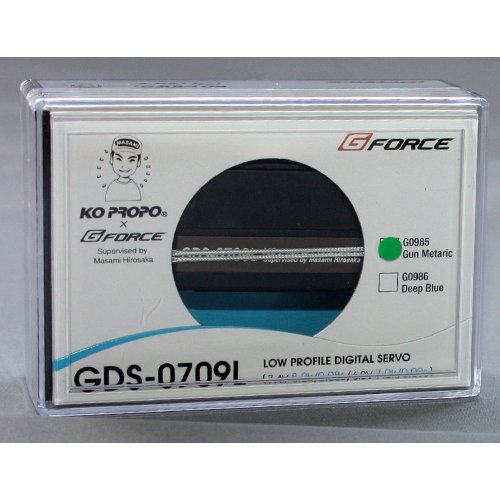 G-FORCE GDS-0709L Low Profile  Digital Servo [Gun Metallic]