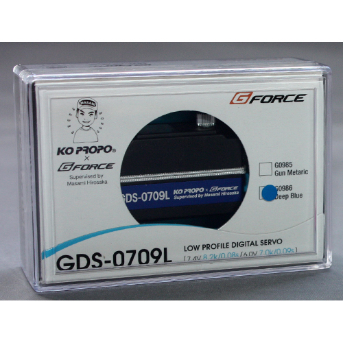 G-FORCE GDS-0709L Low Profile  Digital Servo [Deep Blue]