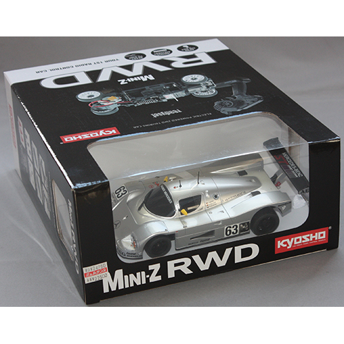 京商 ミニッツRWDシリーズ レディセット Sauber-Mercedes Gruppe-C-Rennsportwagen C9, Nr.63, LM 1989