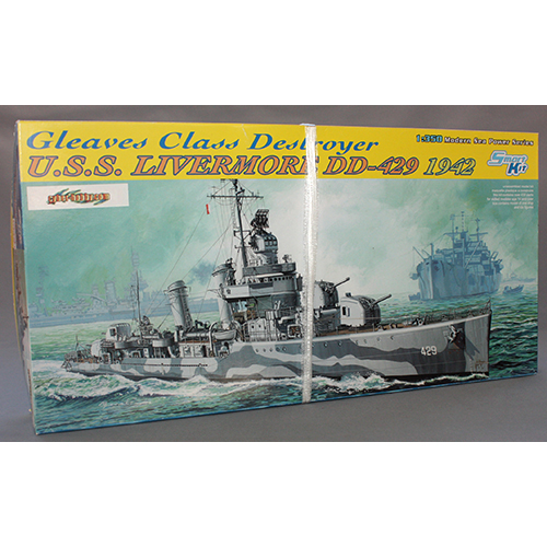 ドラゴン 1/350 米海軍 グリープス級駆逐艦 U.S.S. リヴァモア(DD-429)1942