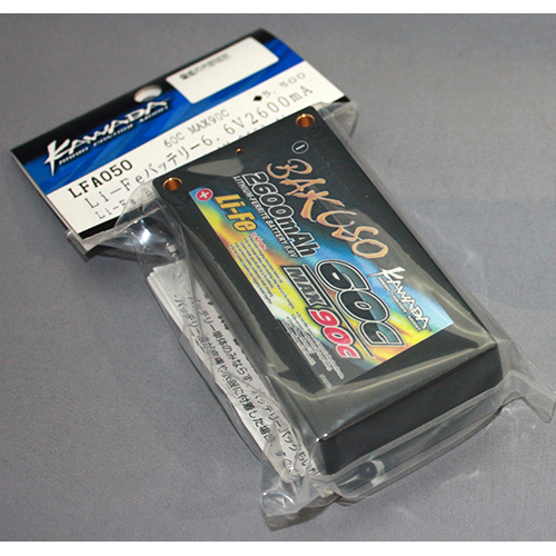 KAWADA LFA050  Li-Feバッテリー2600mAh　60C