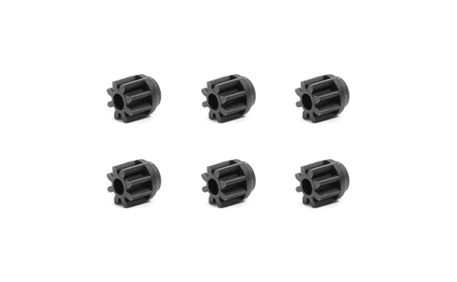 タミヤ カーボン強化8Tピニオンギヤ (6個)