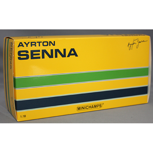 ミニチャンプス 1/18 Toleman Hart TG184 Ayrton Senna Monaco GP 1984