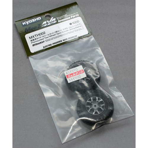 京商 接着済みタイヤ・ホイール2個セット スズキ ジムニーシエラ MXTH002